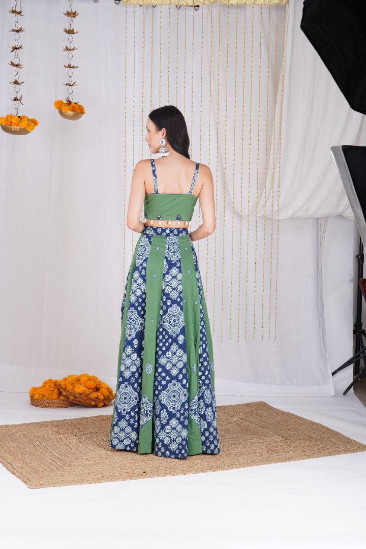 BLOUSE/SKIRT/ DUPPTA
